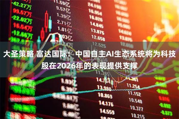 大圣策略 富达国际：中国自主AI生态系统将为科技股在2026年的表现提供支撑
